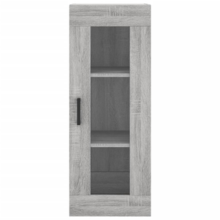 Wall Mounted Cabinet Grey Sonoma 34.5x34x90 cm - Giant Lobelia