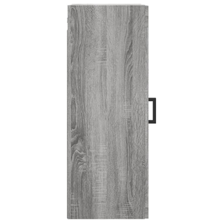 Wall Mounted Cabinet Grey Sonoma 34.5x34x90 cm - Giant Lobelia