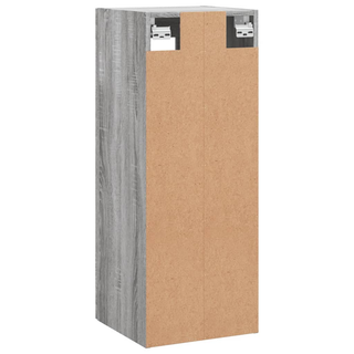 Wall Mounted Cabinet Grey Sonoma 34.5x34x90 cm - Giant Lobelia