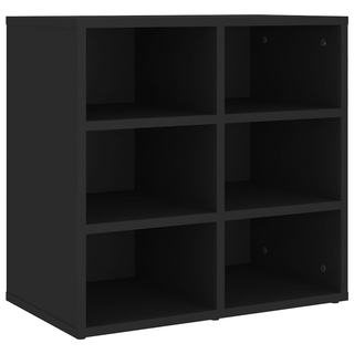 vidaXL Shoe Cabinets 2 pcs Black 52.5x30x50 cm - Giant Lobelia