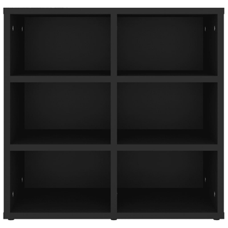 vidaXL Shoe Cabinets 2 pcs Black 52.5x30x50 cm - Giant Lobelia