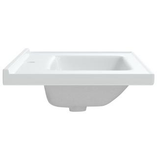 Bathroom Sink White 81x48x19.5 cm Rectangular Ceramic - Giant Lobelia