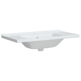 Bathroom Sink White 91.5x48x19.5 cm Rectangular Ceramic - Giant Lobelia