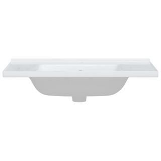 Bathroom Sink White 91.5x48x19.5 cm Rectangular Ceramic - Giant Lobelia