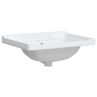 Bathroom Sink White 61x48x23 cm Rectangular Ceramic - Giant Lobelia