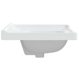 Bathroom Sink White 61x48x23 cm Rectangular Ceramic - Giant Lobelia