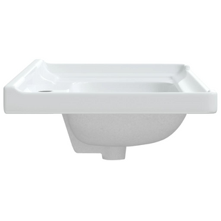 Bathroom Sink White 81x48x23 cm Rectangular Ceramic - Giant Lobelia