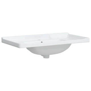 Bathroom Sink White 91.5x48x23 cm Rectangular Ceramic - Giant Lobelia