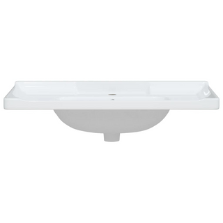 Bathroom Sink White 91.5x48x23 cm Rectangular Ceramic - Giant Lobelia