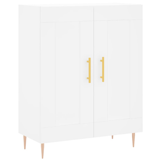 vidaXL Highboard White 69.5x34x180 cm Engineered Wood - Giant Lobelia