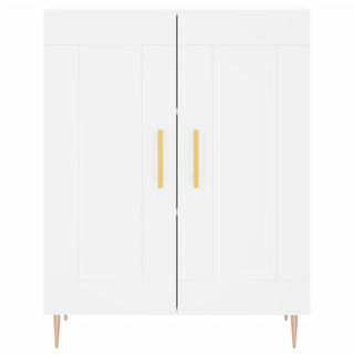 vidaXL Highboard White 69.5x34x180 cm Engineered Wood - Giant Lobelia