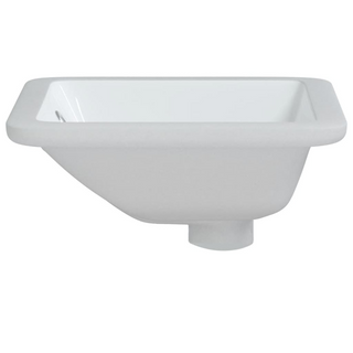 Bathroom Sink White 30.5x27x14 cm Rectangular Ceramic - Giant Lobelia