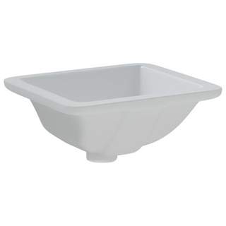 Bathroom Sink White 30.5x27x14 cm Rectangular Ceramic - Giant Lobelia