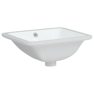 Bathroom Sink White 36.5x32x15.5 cm Rectangular Ceramic - Giant Lobelia