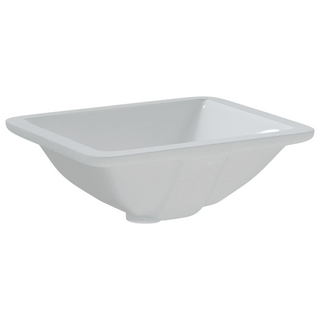 Bathroom Sink White 36.5x32x15.5 cm Rectangular Ceramic - Giant Lobelia