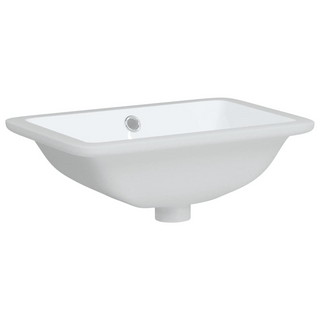 Bathroom Sink White 41.5x26x18.5 cm Rectangular Ceramic - Giant Lobelia