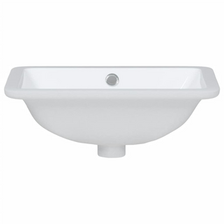 Bathroom Sink White 41.5x26x18.5 cm Rectangular Ceramic - Giant Lobelia