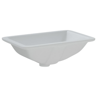 Bathroom Sink White 41.5x26x18.5 cm Rectangular Ceramic - Giant Lobelia