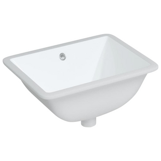 Bathroom Sink White 47.5x35x19.5 cm Rectangular Ceramic - Giant Lobelia