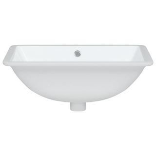 Bathroom Sink White 47.5x35x19.5 cm Rectangular Ceramic - Giant Lobelia