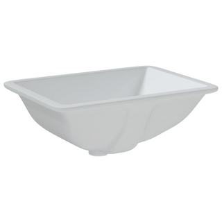 Bathroom Sink White 47.5x35x19.5 cm Rectangular Ceramic - Giant Lobelia