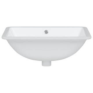 Bathroom Sink White 52x38.5x19.5 cm Rectangular Ceramic - Giant Lobelia