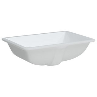 Bathroom Sink White 52x38.5x19.5 cm Rectangular Ceramic - Giant Lobelia