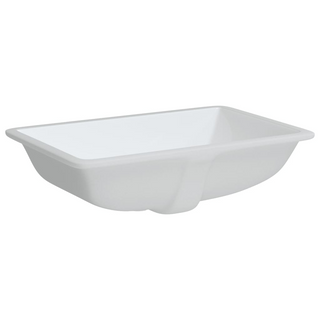 Bathroom Sink White 60x40x21 cm Rectangular Ceramic - Giant Lobelia