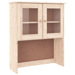 Highboard ALTA 77x35x188 cm Solid Wood Pine - Giant Lobelia