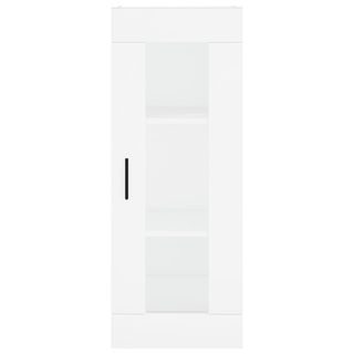 vidaXL Highboard White 34.5x34x180 cm Engineered Wood - Giant Lobelia