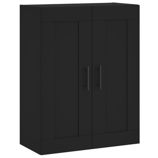 vidaXL Highboard Black 69.5x34x180 cm Engineered Wood - Giant Lobelia