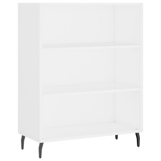 vidaXL Highboard White 69.5x34x180 cm Engineered Wood - Giant Lobelia