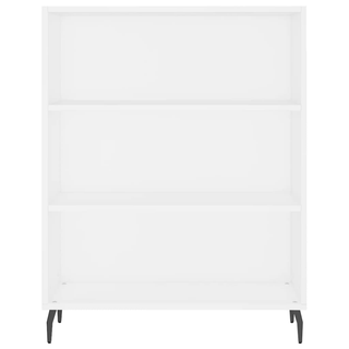 vidaXL Highboard White 69.5x34x180 cm Engineered Wood - Giant Lobelia