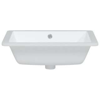 Bathroom Sink White 50x40.5x18.5 cm Rectangular Ceramic - Giant Lobelia