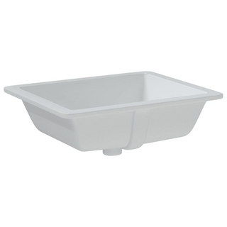 Bathroom Sink White 50x40.5x18.5 cm Rectangular Ceramic - Giant Lobelia