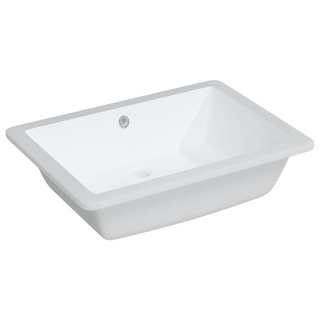 Bathroom Sink White 55.5x40x18.5 cm Rectangular Ceramic - Giant Lobelia