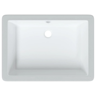 Bathroom Sink White 55.5x40x18.5 cm Rectangular Ceramic - Giant Lobelia