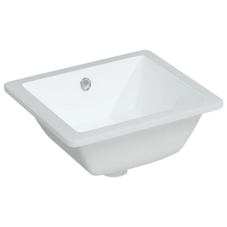 Bathroom Sink White 36x31.5x16.5 cm Rectangular Ceramic - Giant Lobelia