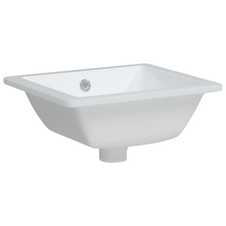 Bathroom Sink White 36x31.5x16.5 cm Rectangular Ceramic - Giant Lobelia