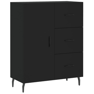 vidaXL Highboard Black 69.5x34x180 cm Engineered Wood - Giant Lobelia