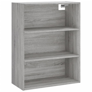 vidaXL Highboard Grey Sonoma 69.5x34x180 cm Engineered Wood - Giant Lobelia