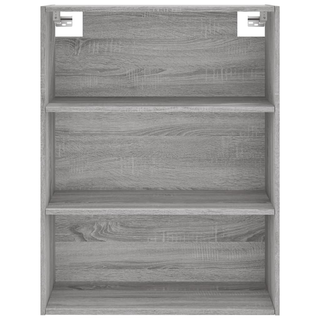 vidaXL Highboard Grey Sonoma 69.5x34x180 cm Engineered Wood - Giant Lobelia