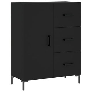 vidaXL Highboard Black 69.5x34x180 cm Engineered Wood - Giant Lobelia