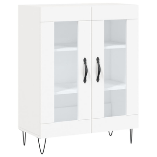 vidaXL Highboard White 69.5x34x180 cm Engineered Wood - Giant Lobelia