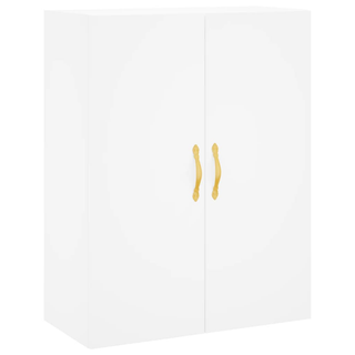 vidaXL Highboard White 69.5x34x180 cm Engineered Wood - Giant Lobelia