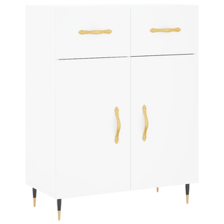 vidaXL Highboard White 69.5x34x180 cm Engineered Wood - Giant Lobelia