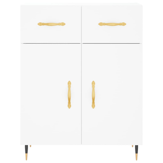 vidaXL Highboard White 69.5x34x180 cm Engineered Wood - Giant Lobelia