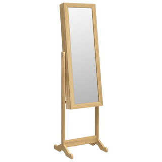 Mirror Jewellery Cabinet with LED Lights Free Standing - Giant Lobelia