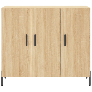 vidaXL Sideboard Sonoma Oak 90x34x80 cm Engineered Wood - Giant Lobelia