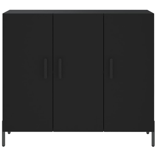 vidaXL Sideboard Black 90x34x80 cm Engineered Wood - Giant Lobelia